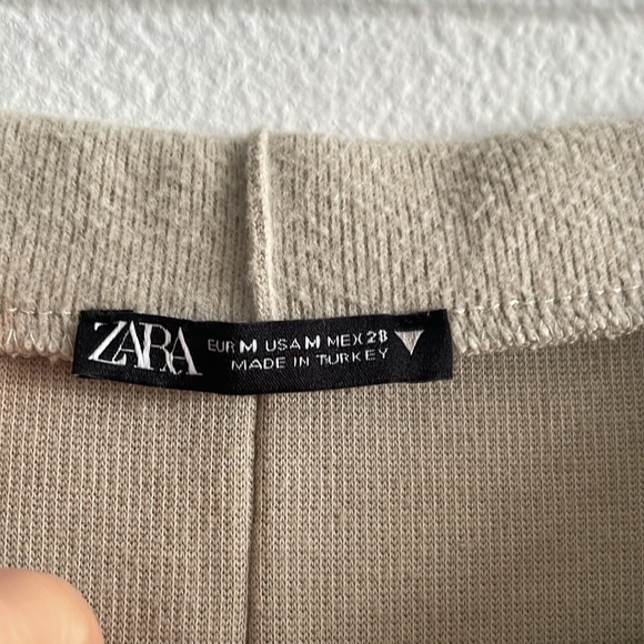 Zara Beige Midi Skirt Size Medium - Picture 4 of 5